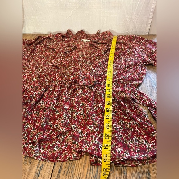 🌺 Max Studio Floral Wrap Blouse – Size 2X🌺 - Picture 6 of 9